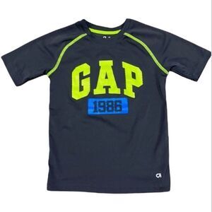 Gap Fit Active S/S Crew Boys T-shirt Grey  size S